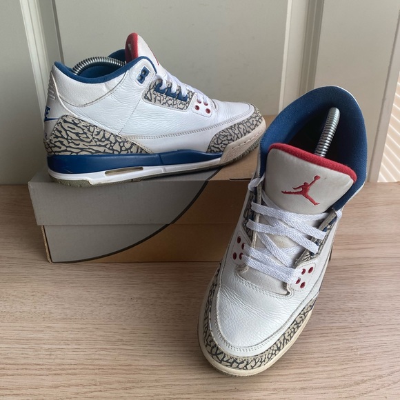 Nike Shoes Air Jordan Cement Blue Nike Air Jordan Retro GS True